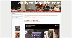Desktop Screenshot of dailycollegelife.com